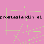 prostaglandin e1